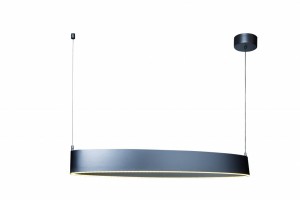 Pendelleuchte Metall silber modern LED