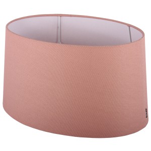 Lampenschirm rosa oval  Ø 25 cm