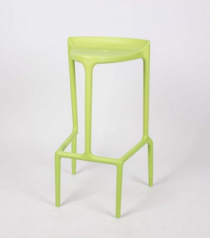 Barhocker grün und in vier weiteren Farben, stapelbar, Sitzhöhe 75 cm