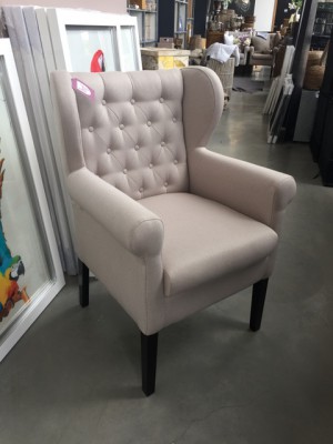 Sessel-Stuhl Farbe leinen, Sessel chesterfield