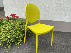 Stuhl grün stapelbar, Stuhl Kunststoff grün