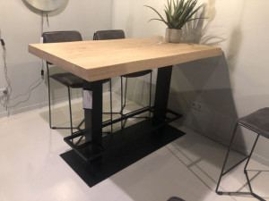 Bartisch Eiche, Tisch Eiche massiv, Breite 140 cm
