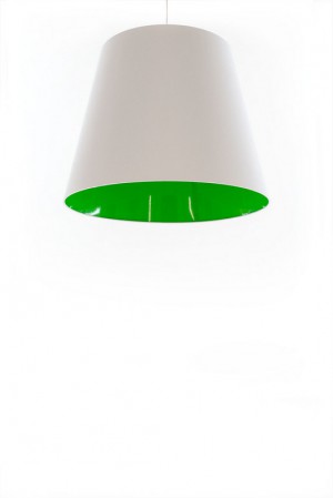 Design-Pendelleuchte, moderne Pendellampe in fünf  verschiedenen Farben, 33 cm