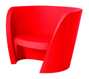 Gartensessel Kunststoff rot, Sessel rot Kunststoff, Outdoor Sessel rot
