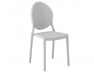 Stuhl weiß stapelbar, Stuhl Kunststoff weiß