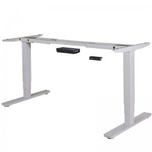 Tischgestell elektrisch höhenverstellbar, höhenverstellbares Tischgestell weiß, Tisch höhenverstellbar 63 – 128 cm
