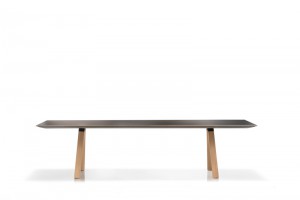 Tisch schwarz , Esstisch schwarz, Konferenztisch schwarz, Länge 300 X 120 cm