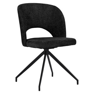Stuhl schwarz, drehbar, Esszimmerstuhl drehbar schwarz, drehbarer Stuhl schwarz