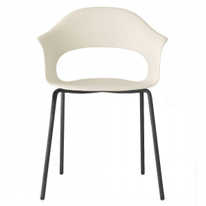Stuhl weiß, Gartenstuhl leinen-weiß
