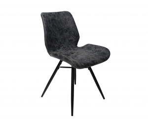 Design Stuhl in schwarz Industriestil
