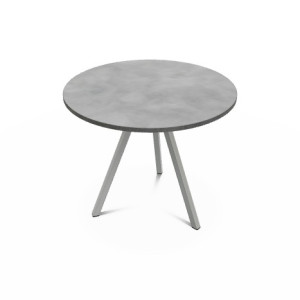 Tisch rund grau , Schultisch grau rund, Tisch grau rund, Durchmesser 70-100 cm
