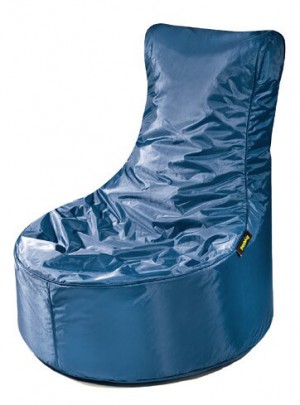 Sitzsack/Stuhl in blau