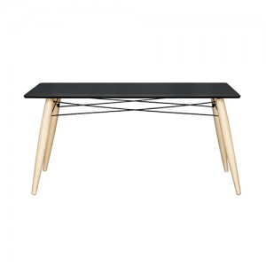 Tisch modern Holz Kunststoff 160 x 80