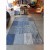 Teppich Patchwork Blau, Größe 200 x 300 cm