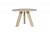 Tisch rund Massivholz,  Esstisch rund  Eiche massiv, Durchmesser 129 cm