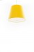 Pendelleuchte, Lampenschirm gelb, moderne Pendellampe in sechs verschiedenen Farben, Ø 39 cm
