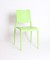 Design Stuhl Kunststoff grün