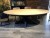 Tischplatte oval, ovale Tischplatte Eiche massiv, oval Eichen-Tischplatte, Länge 220 cm