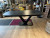 Esstisch Rost-braun Keramik-Tischplatte, Esstisch ausziehbare Tischplatte braun, Tisch Keramik,  Tisch ausziehbar Tischplatte Rost,  Breite 200-260 cm