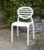 Outdoor Stuhl Kunststoff Weiß