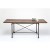 Esstisch Landhaus Metall-Holz, Tisch Metall-Gestell, Maße 200x95 cm