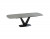 Esstisch grau Keramik Tischplatte, Tisch ausziehbare Keramik-Tischplatte,  Breite 200-260 cm 