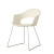 Gartenstuhl  weiß,  Stuhl weiß, Stuhl Kunststoff-Schale