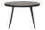 Esstisch rund, runder Tisch schwarz, Durchmesser 120 cm