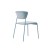 Design Stuhl blau, Stuhl blau stapelbar, Konferenzstuhl blau,  Besucherstuhl blau