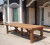 2,2 Meter Esstisch Massivholz, Tisch Holz Landhausstil, Konferenztisch Holz,  Breite 220  cm