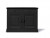 Sideboard schwarz, Anrichte schwarz Landhaus, Sideboard Landhausstil, Breite 126 cm
