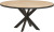 Runder Tisch Fischgrätmuster, Tisch rund  Fischgrätmuster, Durchmesser 100 cm