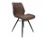 Design Stuhl in braun schwarz Industriestil