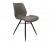 Design Stuhl in taupe schwarz Industriestil