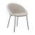 Design Stuhl in sand, aus Textil, Kunststoff, Metall
