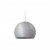 Moderne Hängeleuchte Lampenschirm aus Aluminium, Hängelampe Farbe silber, Durchmesser 50 cm