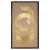 Bild Gold, Wandbild Gold, Maße 145x85 cm