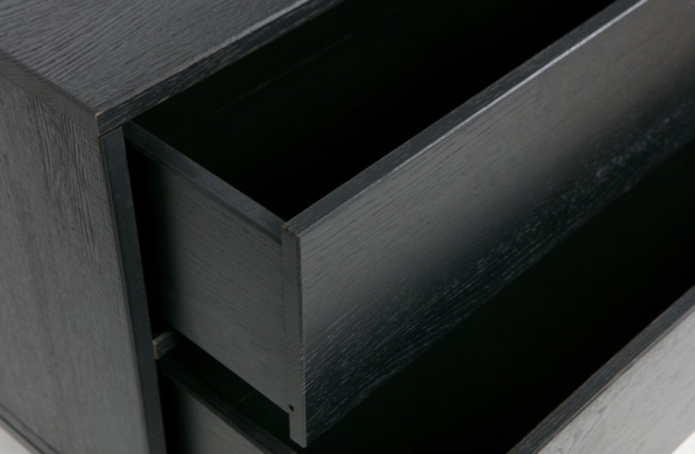 Breite TV cm schwarz Metall schwarz, Schrank Sideboard 180 Lowboard Gestell, schwarz,