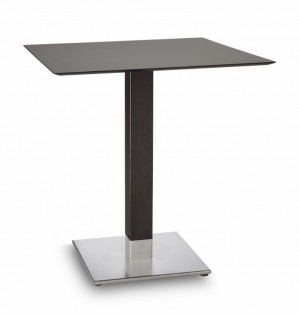 Design Tisch Holz wenge Buche Metall modern