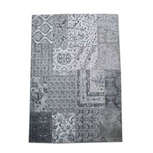 Teppich Patchwork grau, Größe 170 x 240 cm