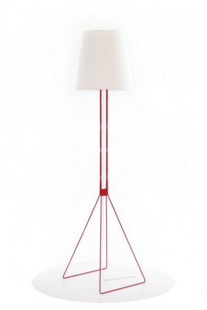 Design-Stehleuchte, moderne Stehlampe in sechs  verschiedenen Farben
