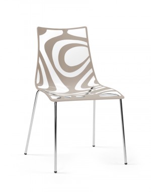 Design Stuhl stapelbar, Stuhl transparent