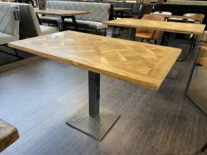 Tisch Gastronomie, Bistrotisch Holz, Breite 120 cm