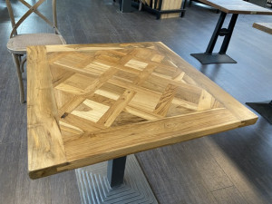 Tisch Gastronomie, Bistrotisch Holz, Breite 70 cm