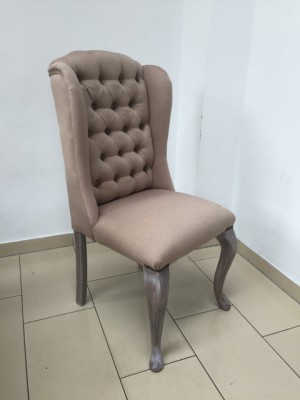 Stuhl gepolstert in verschiedenen Farben, Stuhl mit Ring chesterfield