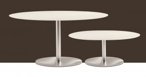 Design Tisch Inox Ellittico