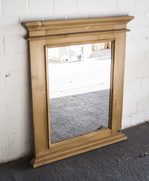 Spiegel Massivholz, Maße 93x110 cm