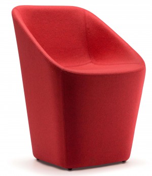 Stuhl rot, Design Stuhl-Sessel rot, Sessel rot