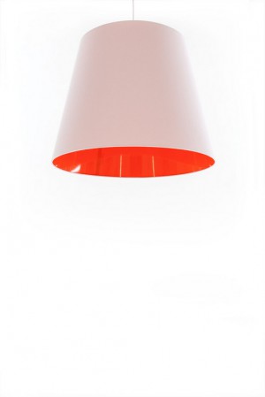 Design-Pendelleuchte, moderne Pendellampe in fünf  verschiedenen Farben, 40 cm