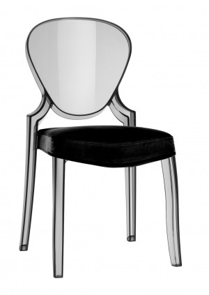 Design Stuhl Queen mit Polster